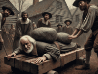 Giles Corey Pressed Salem Witch Trials