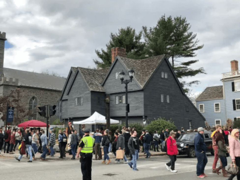 The Salem Witch House Halloween