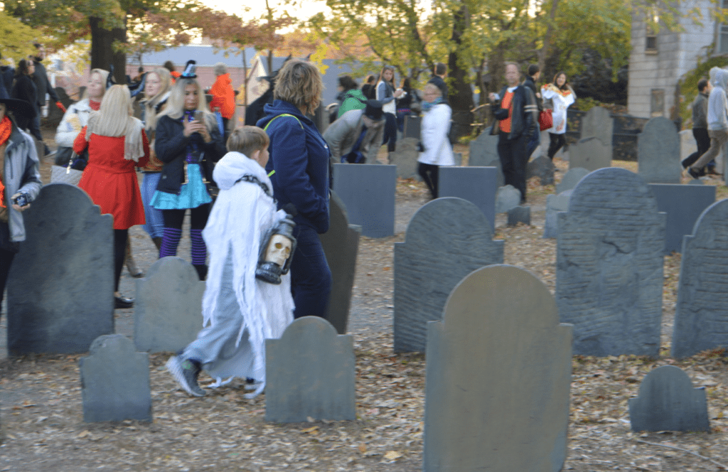 Old Burying Point Visitors