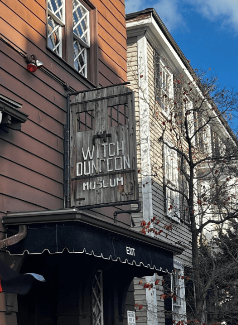Salem Massachusetts Witch Dungeon Museum Location
