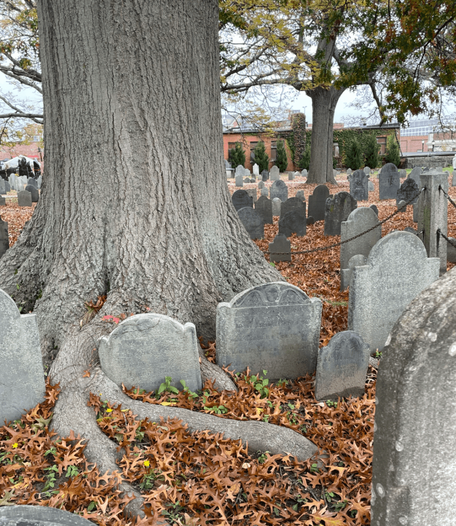 Where is the Old Burying Point Cemetery
