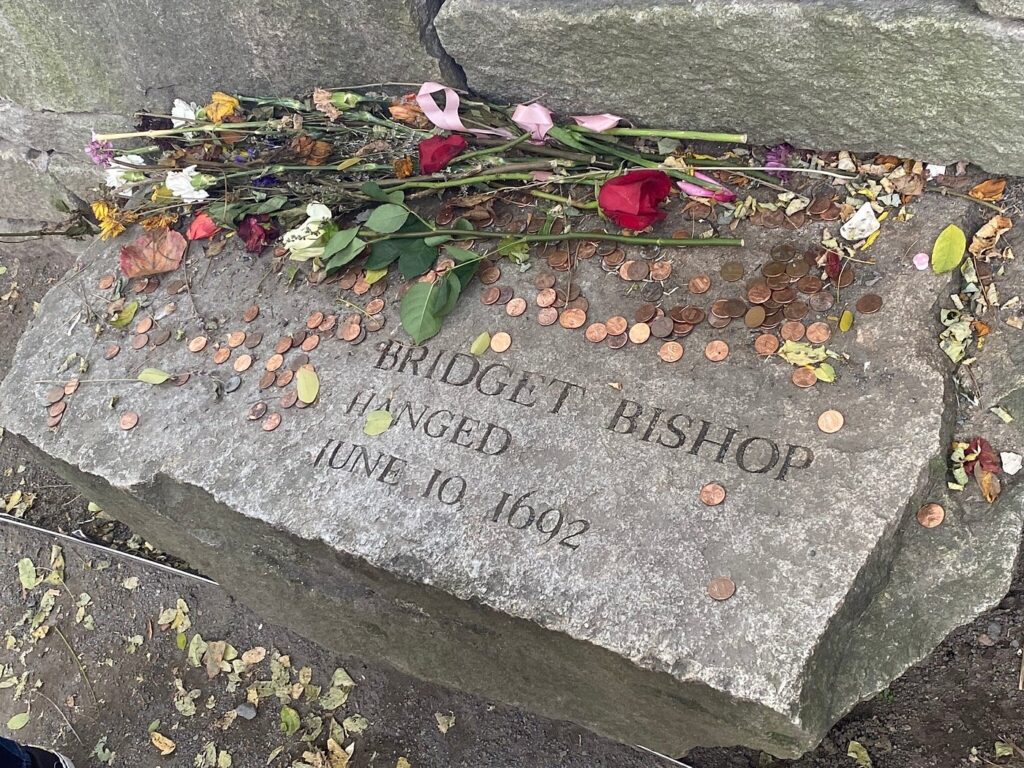 Witch Trial Memorial Salem Bridget Bishop