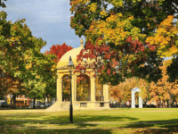 Salem Common in the fall