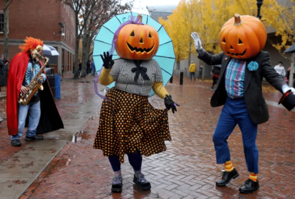 Salem Massachusetts Essex Street October