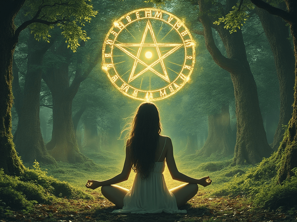 Core beliefs and practices in Wicca