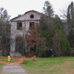 Former U.S. Coast Guard barracks at Fort Pickering, on Winter Island in Salem, MA