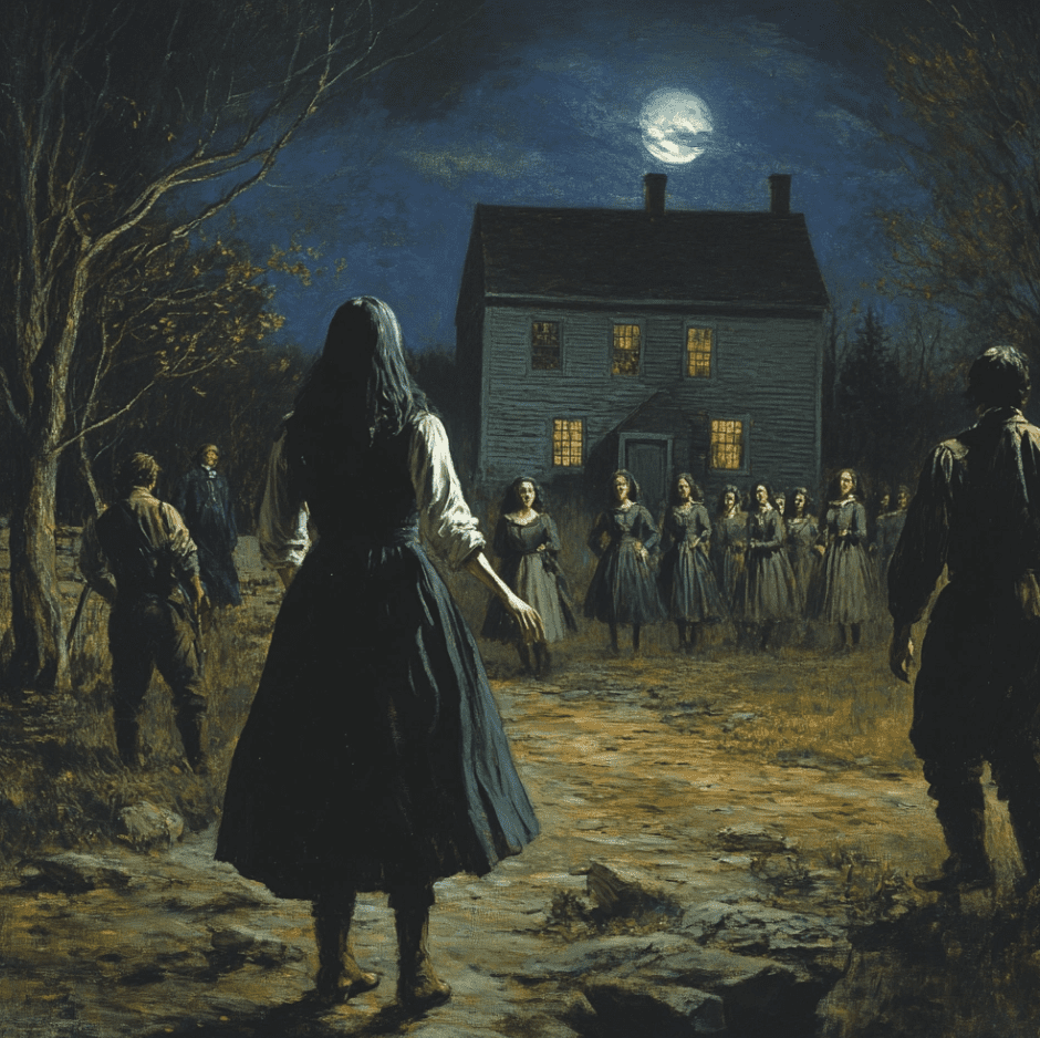 Life in Salem Village during the witch trial hysteria