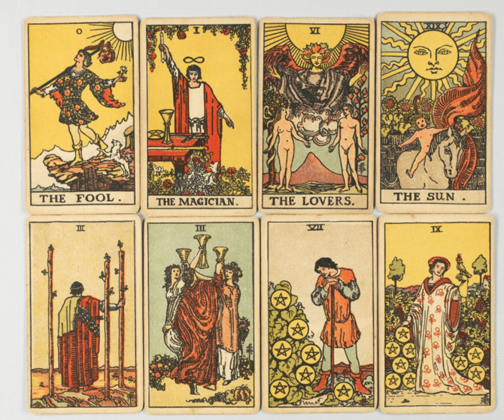 Meaning of tarot cards used in Salem witch shops