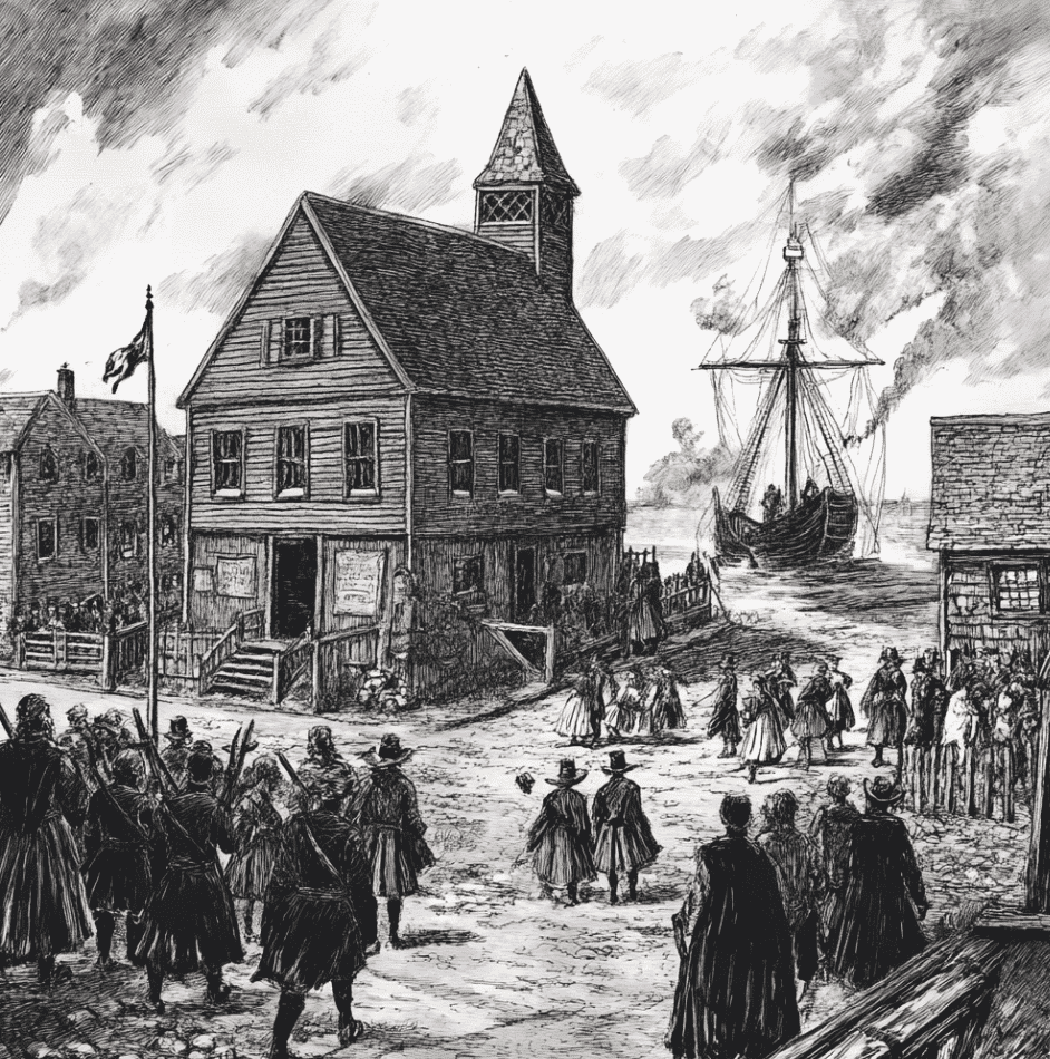 Salem witch trial history lesson for middle school students