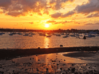 Scenic sunset locations in Salem Massachusetts