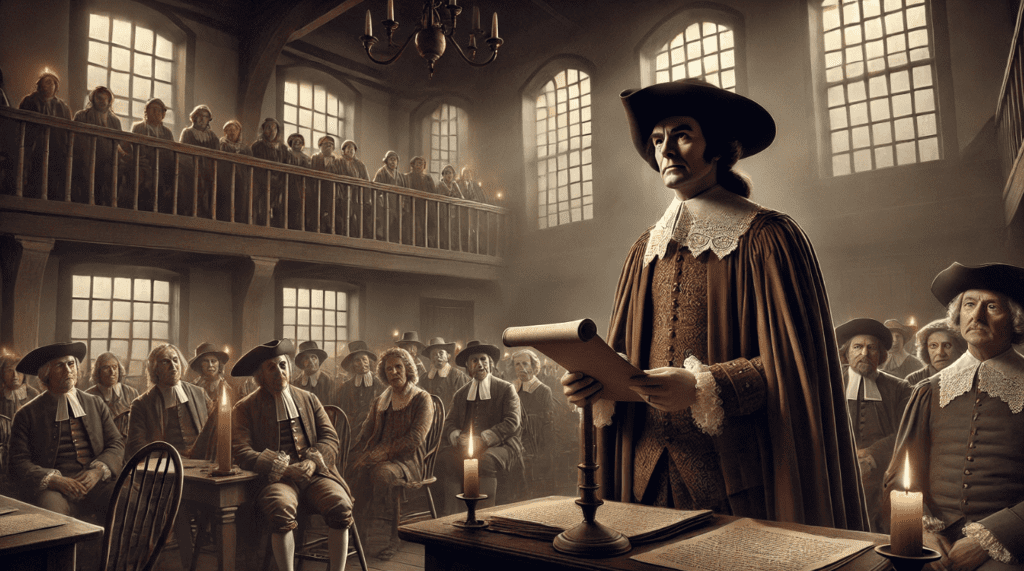 Governor William Phips public apology for the salem witch trials of 1692