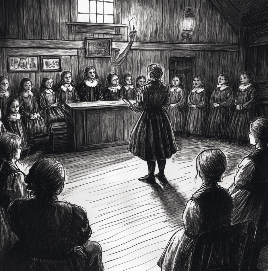 How did the Puritan community’s strict religious beliefs contribute to the conviction and execution of Martha Corey