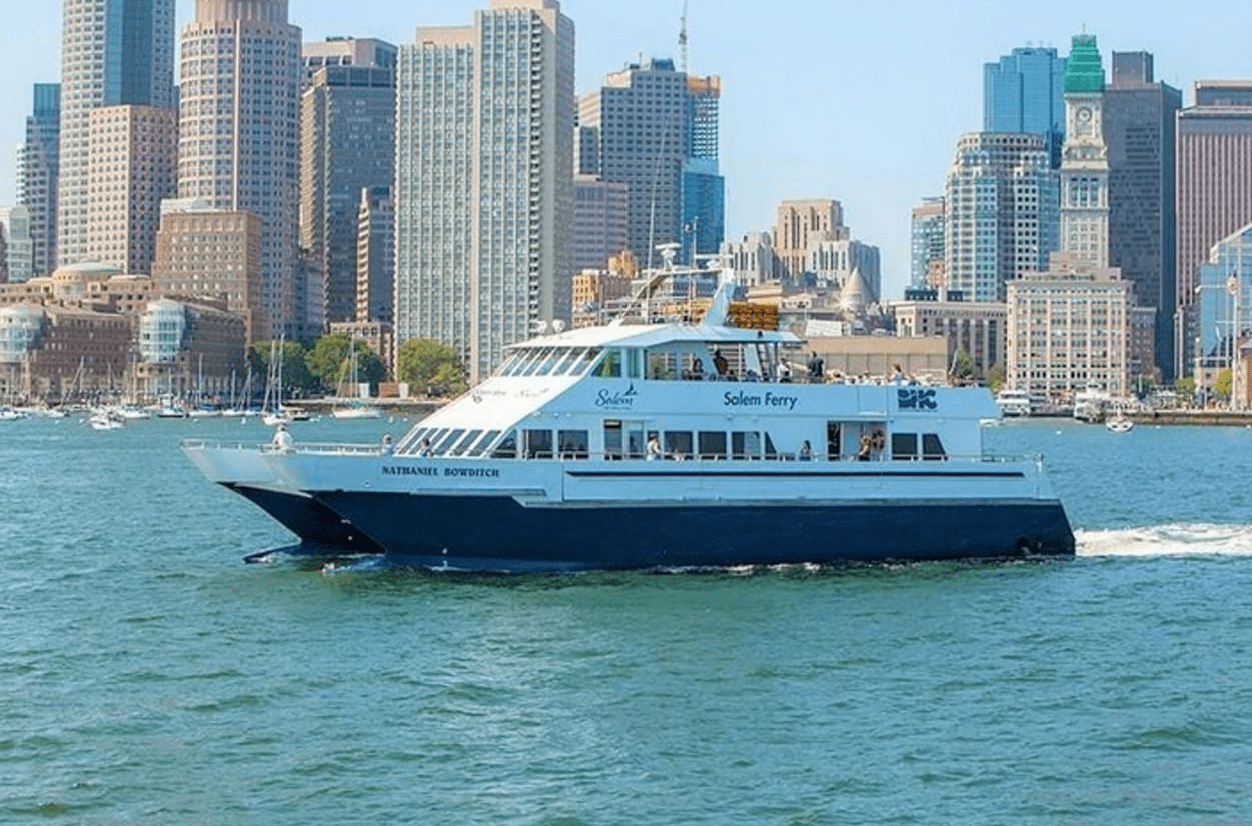 How to ger to Salem with the Salem Ferry from Boston to Salem Massachusetts