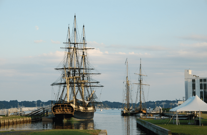 Visiting the Friendship of Salem at the Salem Maritime National Historic Site