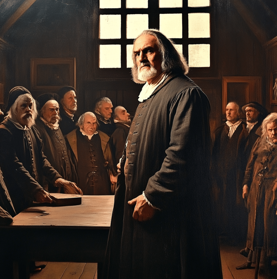 Why did Giles Corey refuse to enter a plea during his trial, and how did this decision impact his fate and legacy