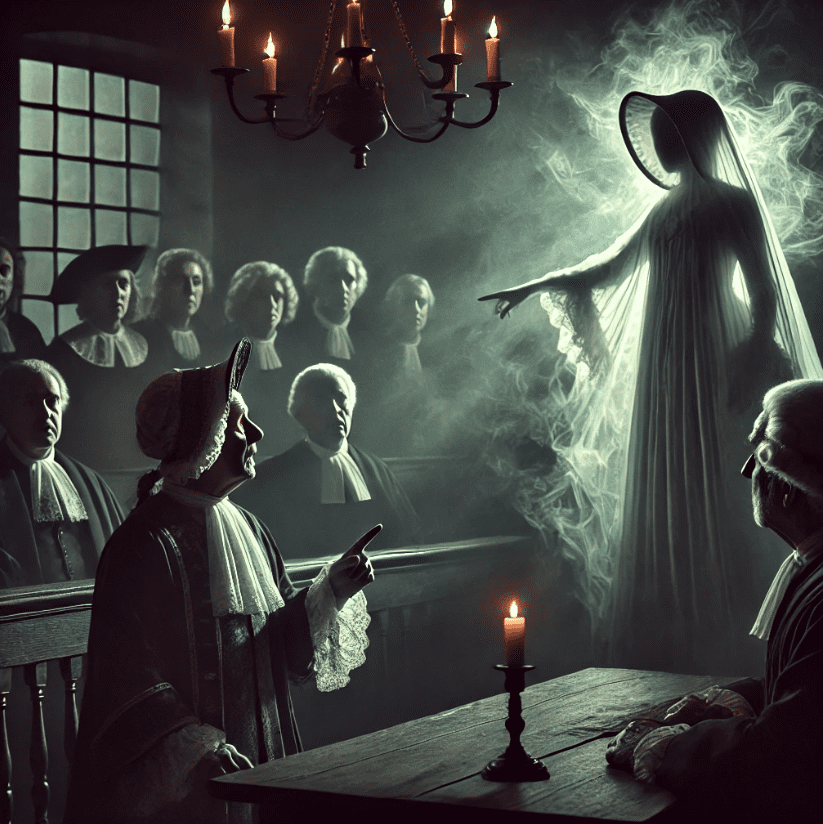 what is spectral evidence and its role in Salem Witch Trials
