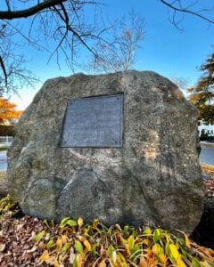 Front Perspective of the Twenty Third Regiment Memorial in Salem, Massachusetts